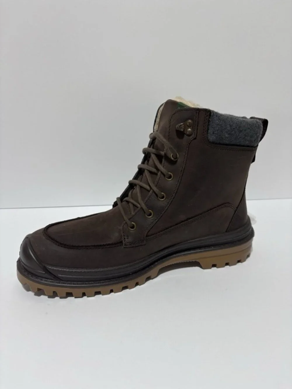 Kamik Men’s Griffon 2 Brown Leather Winter Boots, Size 11 M